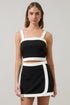 Addilyn Color Block Crop Top